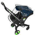 Baby Stroller 3 in 1 Raincoat Thickened Transparent EVA Vision Rain cover For Doona & FooFoo Baby Stroller Accessories.