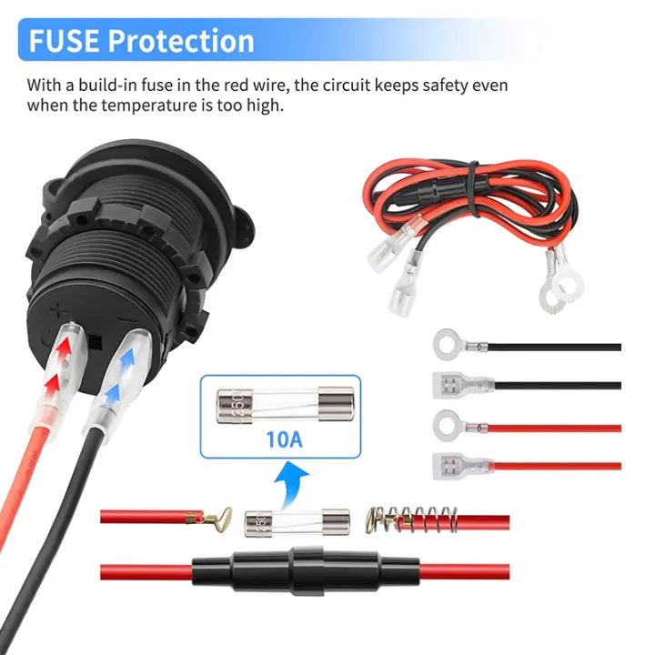 Cigarette%20Lighter%20Socket%20Car%20Marine%20Motorcycle%20ATV%20RV%20Lighter%20Socket%20Power%20Outlet%20Socket%20Receptacle%2012V%20Waterproof%20Plug%20-%20Image%205