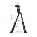 LP Litepro Double Bracket Bicycle Kickstand Adjustable Height Aluminum Alloy for Road Foldable Bike MTB Dual Center Foot Support. 