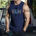 2025 Summer New Trendy Design Printed Sleeveless T-shirt Men's Fitness Training Basketball Tank Top Loose Quick Drying Top.