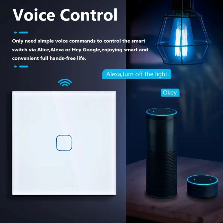 UNKAS%20Smart%20Switch%201/2/3%20Gang%20Wifi%20Touch%20Light%20Switch%20Wall%20Sensor%20Works%20with%20Tuya%20Control%20Smart%20Life%20%20Alexa%20lightify%20-%20Image%202