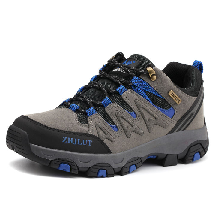 Men Women Shoes Winter Outdoor Mountaineering Sports Footwear Casual Suede Leather Sneakers Autumn Summer  36-47