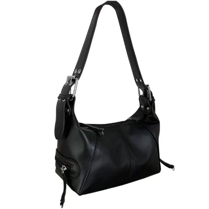 New%20women's%20armpit%20bag%20retro%20shoulder%20bag%20leather%20zipper%20handbag%20-%20Image%207