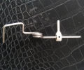 4pcs/lot Diameter 2.1/2.6/3.1/4.1mm Rudder Arms Landing Gear Steering Arm DIY Accessories For RC Airplanes Parts. 