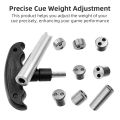 For Predator Cue Weight Bolts Kit - Billiard Cue Weight Adjustment Accessory Pool Cue Weight Tuning Kit Detachable Handle Tool.