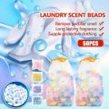 50/100pcs Laundry Scent Booster Beads In-Wash Fragrance Booster Laundry Freshener Beads Fabric Softener for Washer (Mixed Color). 