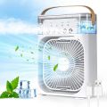 Portable Humidifier Fan Air Conditioners USB Electric Fan LED  Light Water Mist Fun 3 In 1 Air Cooler Humidifie For Home Portable Fan Air Conditioners USB Electric Fan  Night Light Water Mist Fun 3 In 1 Air Humidifie For Home usb rechargeable Air cool fan. 