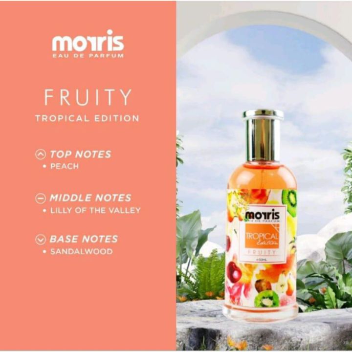 morris tropical perfume  fruity fragrances