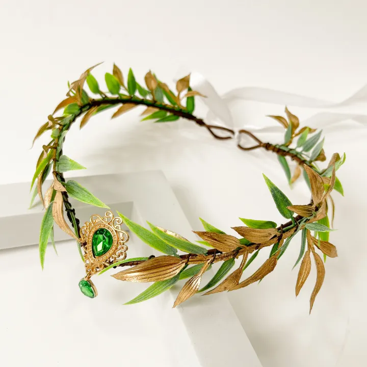 Fairy%20Leaf%20Rhinestone%20Headband%20Role-playing%20Party%20Elf%20Ears%20Woven%20Forest%20Garland%20Tiara%20Girl%20Elven%20HeadpieceRetro%20Elf%20Costume%20-%20Image%202