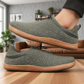Wide Barefoot Shoes for Mens Breathable Knitted Mesh Walking Sneakers Outdoor Running Zero Drop Casual Sneaker Minimalist Shoes. 