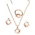 Korean Style Ins Style Fresh Butterfly Flower Shell Necklace Women's Fashionable New Clavicle Chain Cross-border Domestic Hot Sale. 