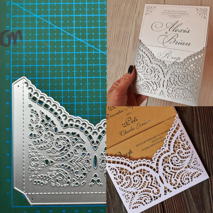 lace Metal Cutting Dies For DIY Scrapbooking Album Embossing Paper ...