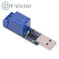 USB Serial Port Control 1 Channel Relay Module 5V 10A CH340 Overcurrent Protection Computer Command Control Switch Smart Home. 