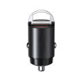 Mini USB C Car Charger 130W Super Fast Charing Metal Adapter PD Type C in Car for Android Phones iPhone iPad.