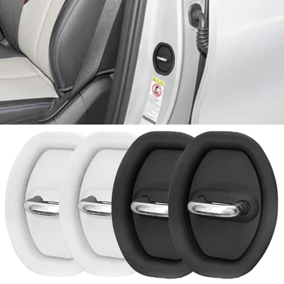 4PCS Universal Car Door Lock Protective Cover Anti Rust Sleeve - Foto 5