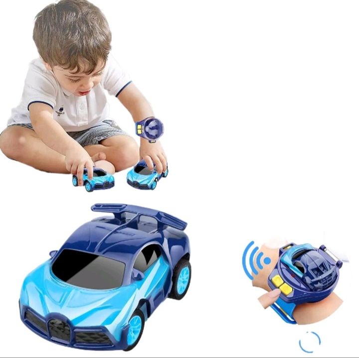 New Watch Remote Control Car Toy, Mini Cartoon Toys, Racing Watch, USB Charging Car, Children's Toy The Best Gifts for Boys & Girls, 1.18x9.45inch