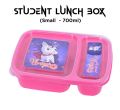 student Lunch Box Small 700ml, For School Lunch box With Tow Portions. 