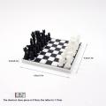 1 Set 1:12 Dollhouse Miniature Domino Model Dot Dominoes Board Game Building Learning Educational Toy.