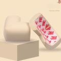 4Pcs Corner Protector Baby Proofing Edge and Corner, Soft Safety Pre-Taped Rubber Foam Furniture Bumpers for Fireplace, Table. 