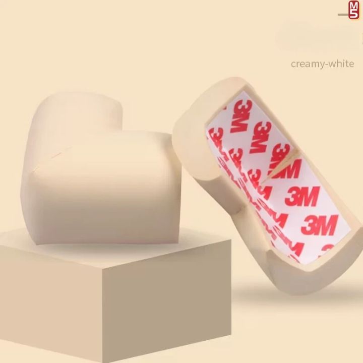 4Pcs%20Corner%20Protector%20Baby%20Proofing%20Edge%20and%20Corner,%20Soft%20Safety%20Pre-Taped%20Rubber%20Foam%20Furniture%20Bumpers%20for%20Fireplace,%20Table%20-%20Image%202