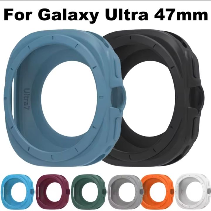 Samsung Galaxy Watch 7 Ultra Smart Watch Silicone Bumper Case Protector