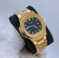PHILIPPE Mens Watch
Quartz Machine
Date Working
Stainless Steel Chain Patek phillips men's watch Nautilus model For

Men. 