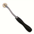 1pc/2pcs Stainless Steel Paper Leather Gear Teeth Scribing Wheel for Overstitch Marking Spacing in Leather Craft and Sewing. 