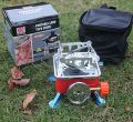 OUTDOOR PORTABLE FOLDING CAMPING STOVE COOKER. 