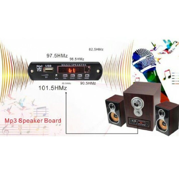 5v to 12 volt mp3 Bluetooth module