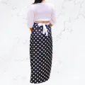 Crop Top & Skirt. 