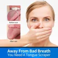 U Shape Tongue Scraper Oral Care Tools Stainless Steel Clean Mouth Clean Tongue Brush Bad Breath Tongue Tongue Cleaner. 