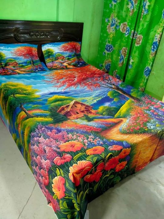 King%20size%20luxury%20panel%20bed%20sheet%20with%20two%20pillow%20cover%20size%20(7.5"%C3%978.3")%20feet%20King%20size%20-%20Image%204