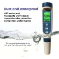 5-in-1 Water Quality Tester, PH / TDS / EC /Salinit/Temperature Water Quality Tester, Water Testers with Back light | High Accuracy 0.01 PH | Mini Water Meter Quality for Drinking Water Hydroponics. 