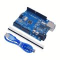DIY Electronic Starter Kit for UNO R3 Arduino Circuit Board Electronics 12-in-1 Programmable Engineering Coding Education. 