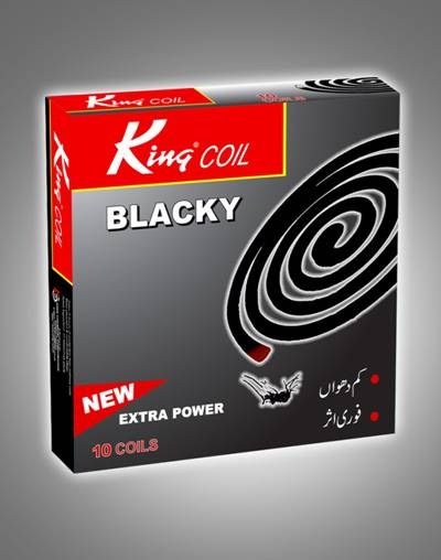 Kingtox - King Coil Black (Pack of 10)