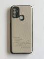 Oppo A53 Rexine/Leather Back Cover. 