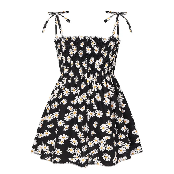 New%20Girls%20Floral%20Strappy%20Sundress%20Summer%20Elegant%20Beach%20Dress%20Baby%20Toddler%20Fashionable%20Casual%20Party%20Dresses%20-%20Image%208