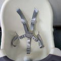 Baby Safety Harness 3/5 Point Safety Belt for Highchair Dining Chair Stroller Fixed Strap Accessories.