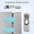 Child Proof Refrigerator Locks, Fridge Locks for Kids Safety with 3M Adhesives Pads, Freezer Door Latches for Toddlers Baby. 