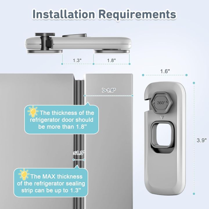 Child%20Proof%20Refrigerator%20Locks,%20Fridge%20Locks%20for%20Kids%20Safety%20with%203M%20Adhesives%20Pads,%20Freezer%20Door%20Latches%20for%20Toddlers%20Baby%20-%20Image%203