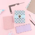 5-in-1 Book Cover Guide Stainless Steel Metal Bookbinding Cover Tool for Scribe Marking Album Notebook Scrapbooking Gauge Ruler. 