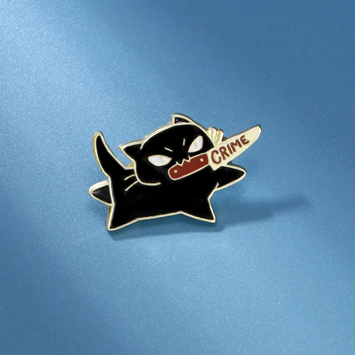 1pc%20Cute%20Cartoon%20Black%20Cat%20Enamel%20Brooch%20Creative%20Animal%20With%20A%20Knife%20In%20Mouth%20Lapel%20Pin%20Badge%20Backpack%20Clothing%20Hat%20Accessories%20-%20Image%206