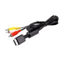 Connecting Cable RGEEK PS2 PS3 AV to RCA Composite Cable Cord for  Playstation 2 PS3 (6FT) Can Be Viewed on TV/Monitor. 