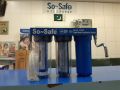SoSafe Triple Water Purifier Filter System UV-2000S, 3 Stage|Sediment, PPF, PPYarn|CTO, GAC, Activated Carbon, DPC, Chlorination| Ultraviolet Lamp Removes Bacteria.. 