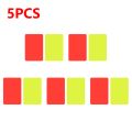 100-1Pairs Soccer Referee Cards Red Card and Yellow Card Football Referee Soccer Accessories Outdoor Survival Equipment. 