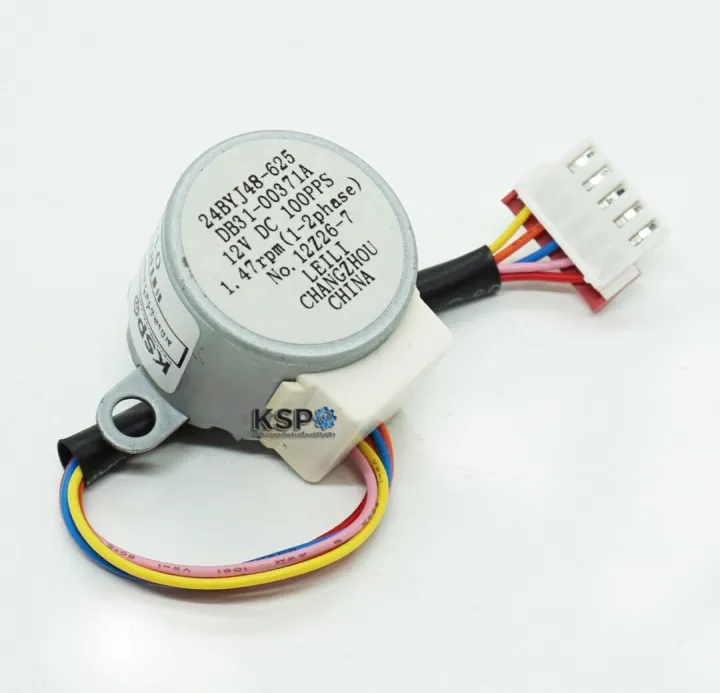 Samsung%20air%20conditioner%20swing%20motor%20model%20DG13B1-06%20Part%20No.%2024byj48-0401%20dc12v%201.47rpm%20(genuine)%20-%20Image%206