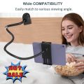 360 Degrees Lazy Bed Gooseneck Cell Phone Tablet Stand Adjustable Flexible Arm Mount Clip IPad Tablet IPhone  Accessories. 