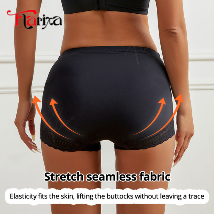 Flarixa%20Lace%20Safety%20Pants%20Under%20Skirt%20Boxers%20for%20Women%20Anti%20Chafing%20Shorts%20With%20High%20Waist%20Hip%20Lifting%20Panties%20Boyshorts%20-%20Image%205