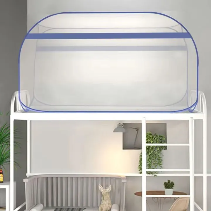 Home%20Bedroom%20Square%20Top%20Yurt%20Mosquito%20Net%20Dormitory%20Installation-free%20Single%20Mosquito%20Net%20Summer%20Encrypted%20Universal%20MosquitoNet%20-%20Image%202