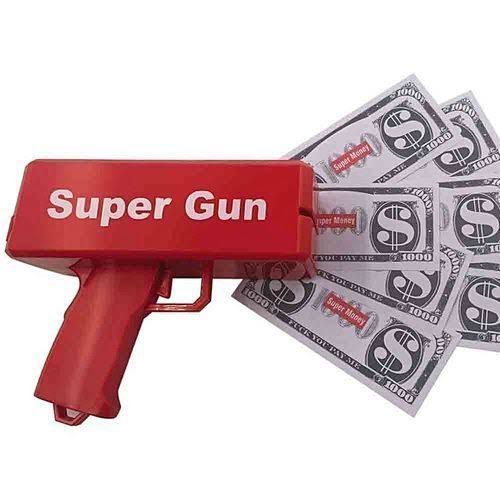 Money Spray Gun Made of High Quality Plastic Paper Spray Gun Easy to Use